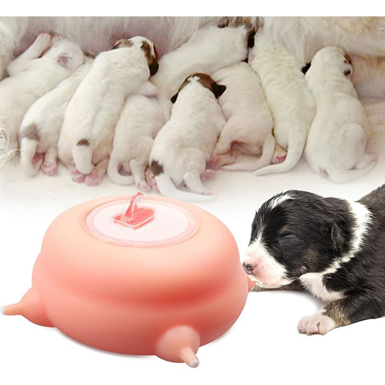 Heguyey - 4 Pacifiers Puppy Kitten Silicone Feeders