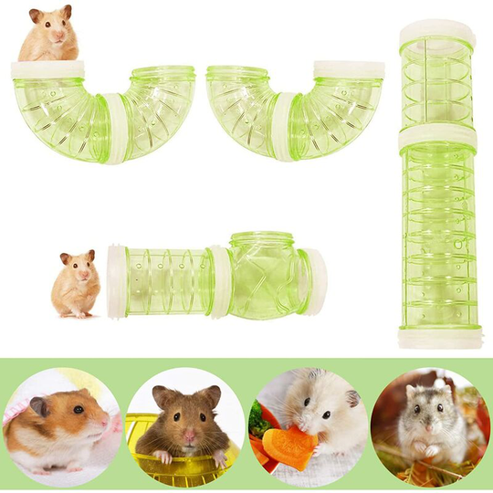 Hamster tunnels, hamster tubes, small animal tubes and tunnels, hamster toys to expand space, diy hamster tunnels for hamsters and other small pets
