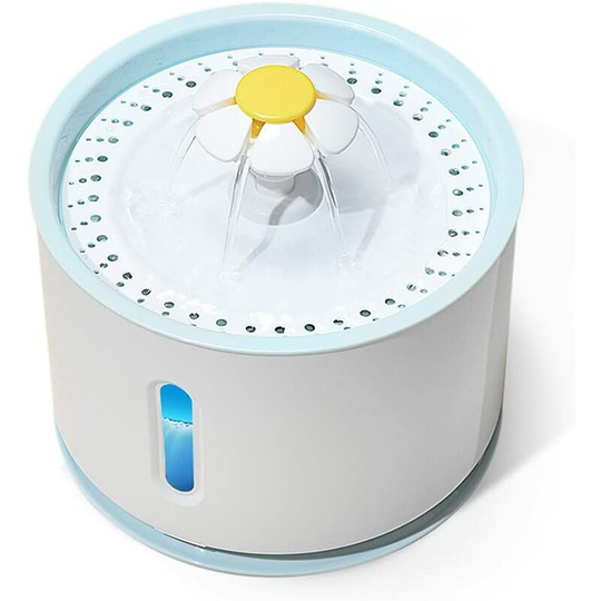 Osqi - Cat Drinking Fountain 2.4L Automatic Pet Water Fountain with led Electric usb Dog Cats Water Dispensers Mute Pets Drinker Feeder Bowl with