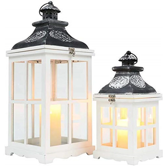 Dain 2 Piece Lantern Set
