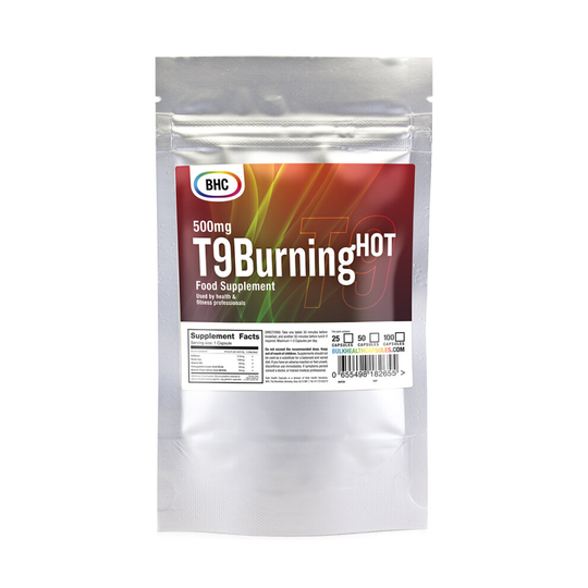 T9 'Burning Hot' - 100 capsule pack - Best Fat Burners UK