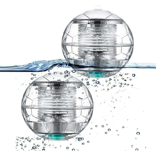2 Pack Solar Floating Pool Lights Pool Lights Floating Water Lights Solar Floating Ball Wat Gift