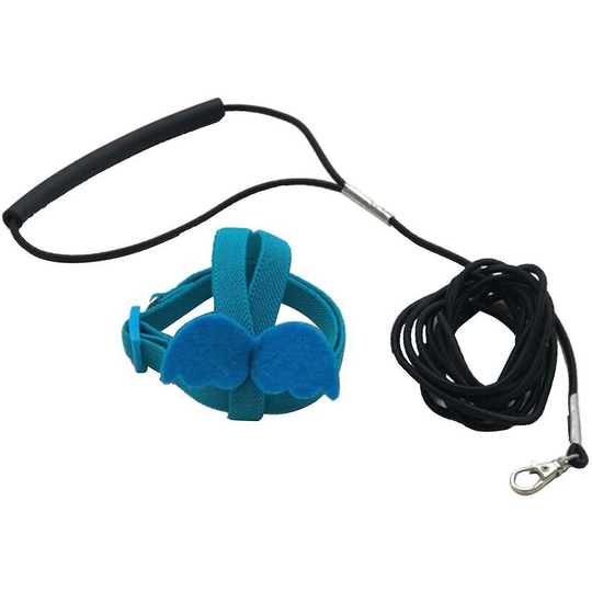 Long Cable Bird Harness Decorative Lightweight Parakeet Parrot Vest Rope For Bird