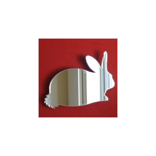 Rabbit Mirrors - 12cm x 9cm