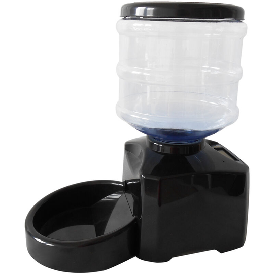 Asupermall - 5.5L Automatic Pet Feeder Smart Pet Feeder Timed Dog Cat Food Dispenser Timer Programmable 1-3 Meals 12 Portions Control Voice Recorder
