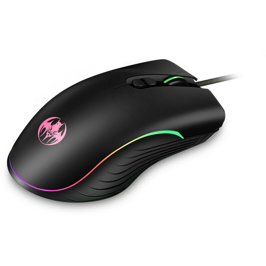 Wireless Gamer Mouse, 2.4G Wireless Mouse with 7 Buttons, Rechargeable Ergonomic High Precision - pc Mouse for fps cs pc Mac