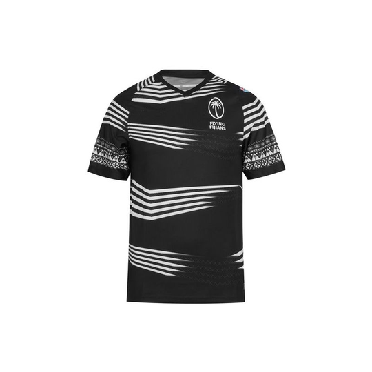 Ilovemilan - Fiji home/away rugby jersey, black, 2XL