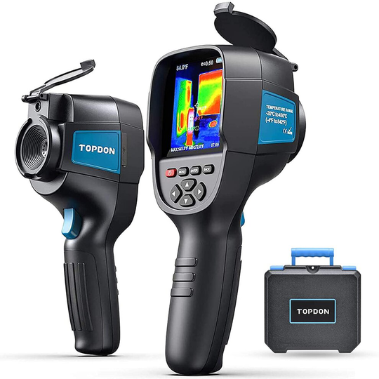Thermal Imaging Camera Topdon ITC629 Infrared Imager, 220x160 Resolution, 35200 Pixels, -4F to 842F, 9Hz Rate