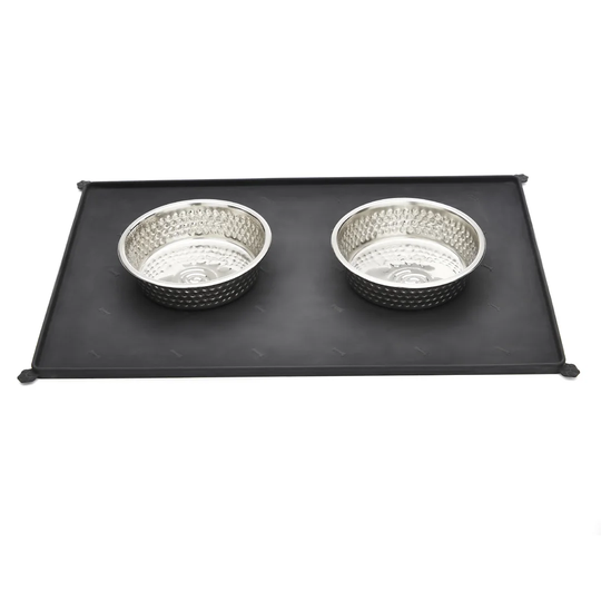 Cronin Pet Feeding Mat with Bowls