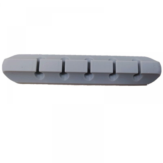 Cable ties, adhesive hooks, gray charging accessory cables - 5 holes