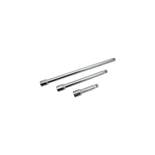 3pc 3/8'' Short Extension Bar Set - 3 38 Drive Socket 6 9 Square 14 Sizes Bars - extension 3 38 drive bar set short socket 6 9 square 14 sizes 3pc