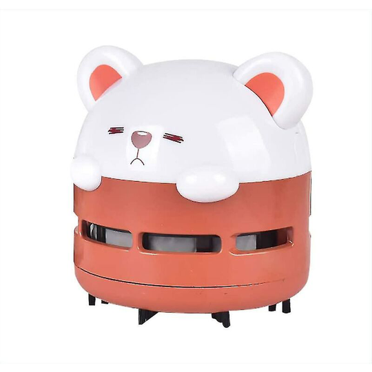 Desktop Vacuum Cleaner, Mini Desktop Vacuum Dust Cleaner, Handheld Dust Collector With Night Light For Laptop Pc