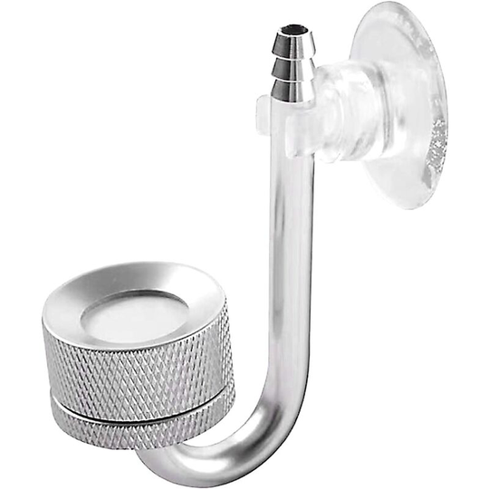 Betterlifegb - Daluminium alloy CO2 diffuser, bubble atomizer, Aquarium CO2 refiner, exquisite bubbles, used in aquariums, aquatic tanks (length: