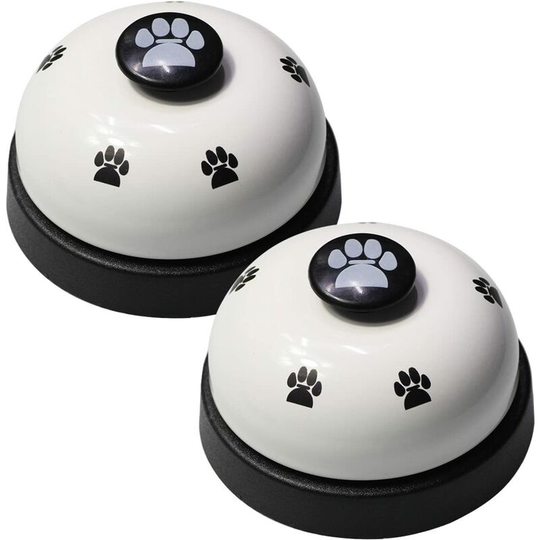 Set of 2 Learning Bell of Clean for Domestic Animal Dog Snacks