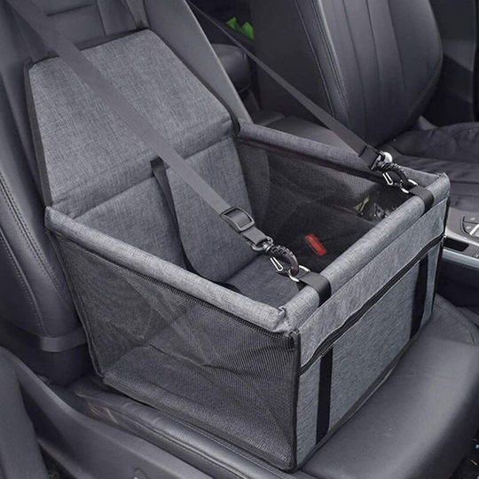 Dog and cat transport bag with booster, extra seat of booster in waterproof oxford fabric suitable for small and medium -sized animals