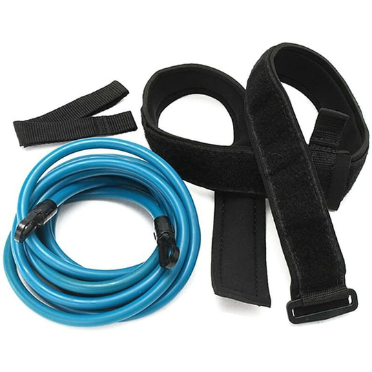 Pergamano Rate Adult Child 4m Swimming Bungee Exerciser Leash Training Rope Rope Hip Safety Strap Swimming