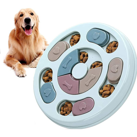 Educational Dog Toy, 1 Piece Dog Food Dispenser Toy, Dog Intelligence Game, Dog Games - Promote Healthy Eating and Improve Qi, Dog Puzzle