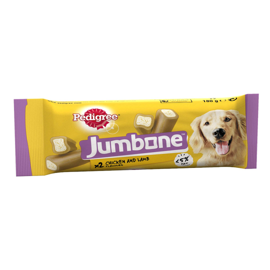 Pedigree Jumbone Medium - Chicken & Lamb - 180g (2 Snacks)