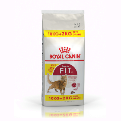 10kg Royal Canin Dry Cat Food + 2kg Free!* - Regular Fit 32 Cat (10kg + 2kg Free!)
