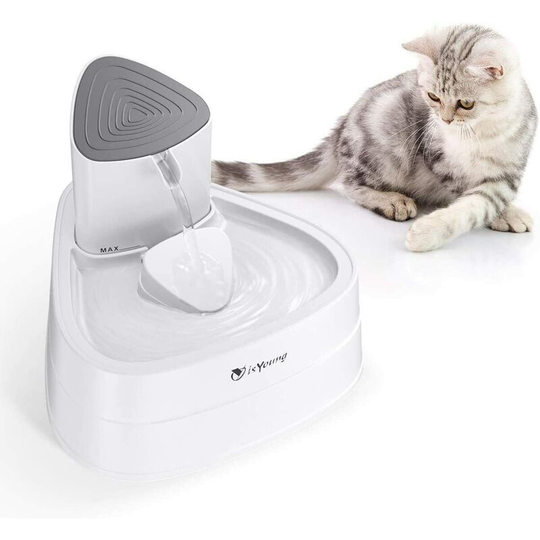 Modou - 3L Large Capacity led Cat Water Fountain - Automatic Dispenser Cat Water Fountain Pet Water Dispenser, Automatic Silent Fountain for Cats and