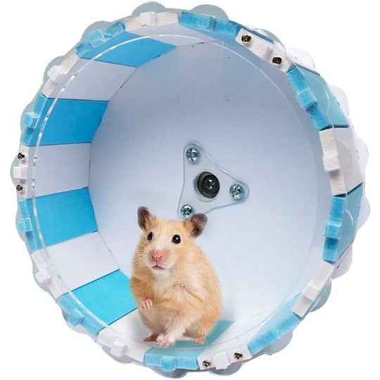 Modou - Hamster Wheel Toy, Hamster Exercise Wheel, Hamster Exercise Wheel, Silent Hamster Exercise Wheel, for Hamster, Hedgehog, Small Pet(15cm)