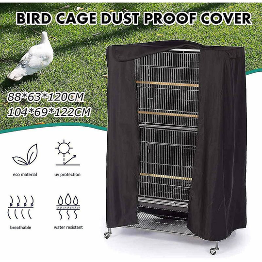 Oxford-cloth Waterproof Cover Parrot Cage Pet-cage Hutch-covers Rabbit-cage Covering Bird-supplies Thsinde