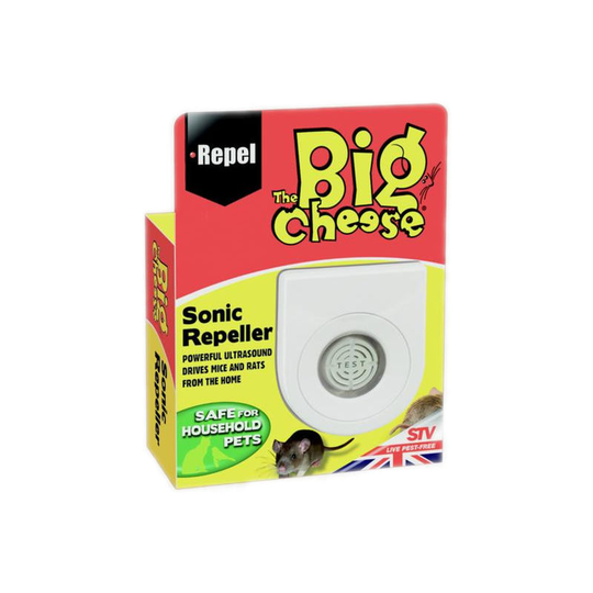 Sonic Mouse & Rat Repeller (One Size) (White) - White - The Big Cheese