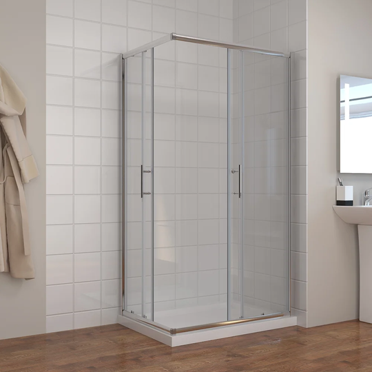 Pepperbush Rectangular Shower Enclosure with Tray - 1850 x 900 mm