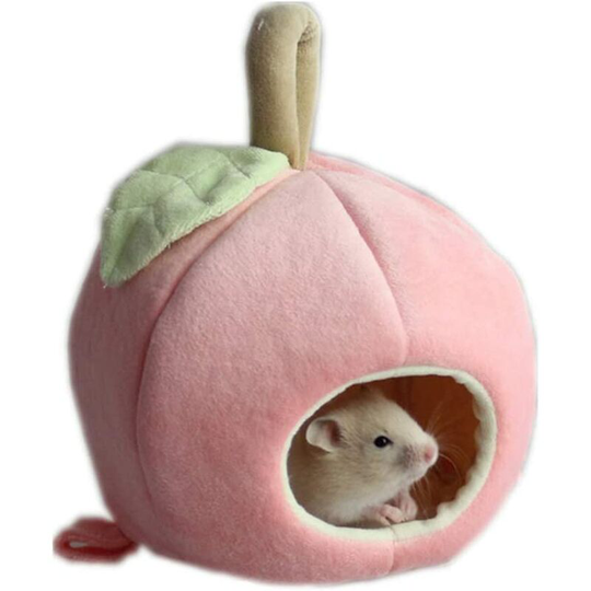Small Animal House Nest, Cute Dutch Pig Hamster, Hanging Hamster Bed, Warm Fleece Small Nest Accessories for Hamster Guinea Pigs Ferrets