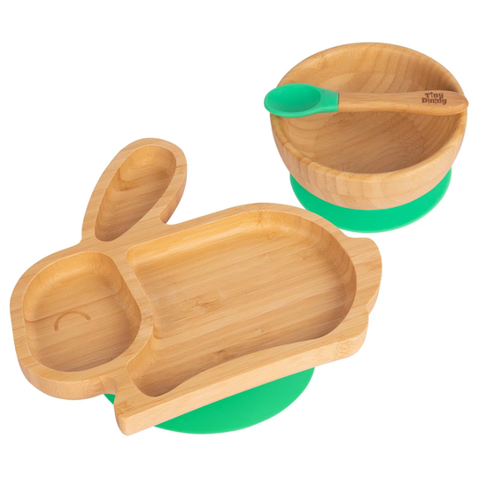 Children's Rabbit Dinnerware Set, Service for 1