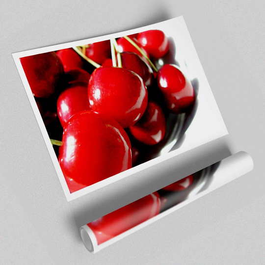 'Red Cherry Treat' - Photograph Print on Paper