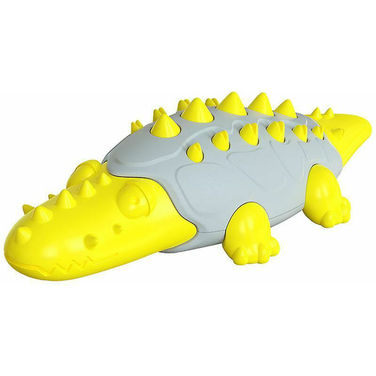 Crocodile Shape Dog Toy Leaking Food Ball Molar Tooth Cleaning Stick - style 2 - Muff
