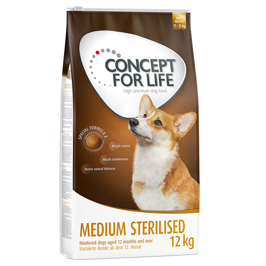Concept for Life Economy Packs - Medium Sterilised (2 x 12kg)