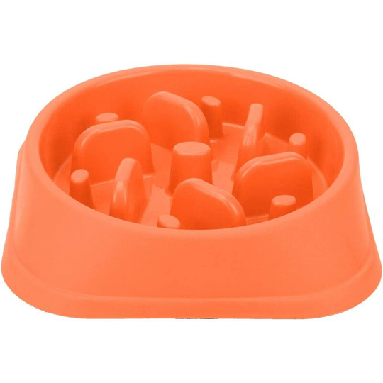 Bearsu - Dog Slow Feeder Bowl, Non Slip Puzzle Bowl - Anti-Gulping Pet Slower Food Feeding Dishes - Interactive Bloat Stop Dog Bowls - Durable