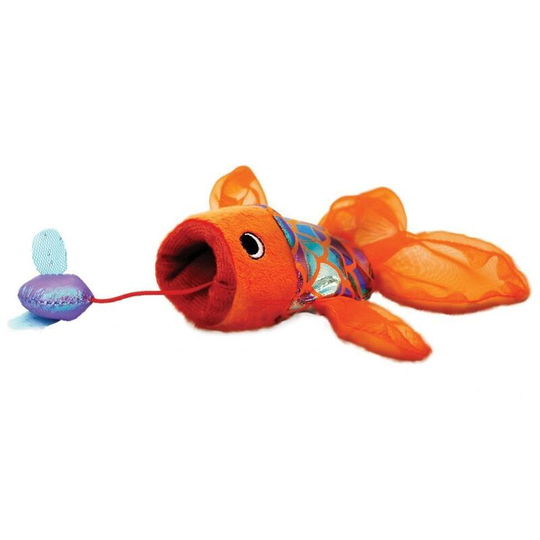 KONG Crackles Gulpz Catnip Cat Toy (One Size) (Orange) - Orange