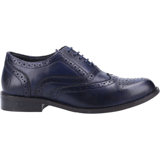 (Navy, 6) Hush Puppies Women's Natalie Lace Shoe Various Colours 30241