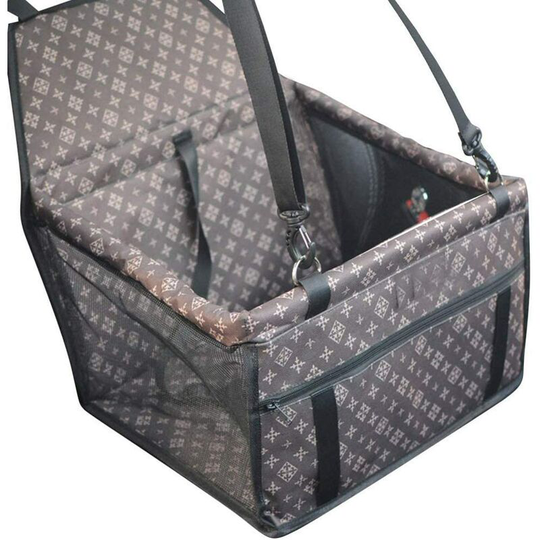 Dog and Dog Car Seat - Booster Seat for Dogs - Waterproof - Foldable - Breathable - for Travel, Small Dogs or Cats Soekavia