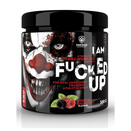 (Strawberry ) Swedish Supplements Pre Workout I Am F***d Up 300g