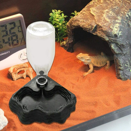 Hamster Turtle Reptile Water Bottle Automatic Water Dispenser, Turtle Small Animal Water Container, Siphon Hydration
