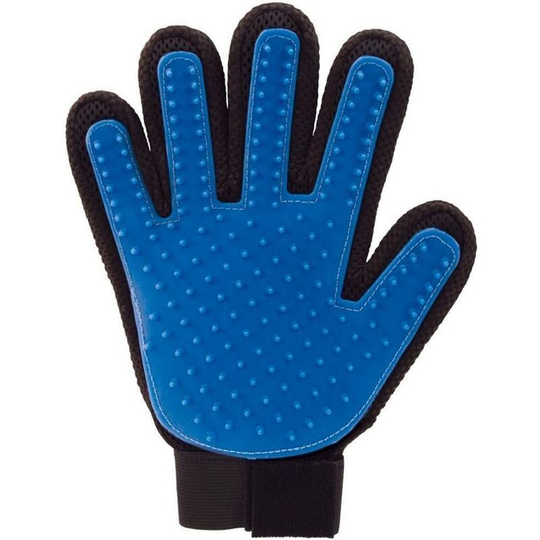 Right Hand Glove Magic Pet Cleaning Brush, Blue
