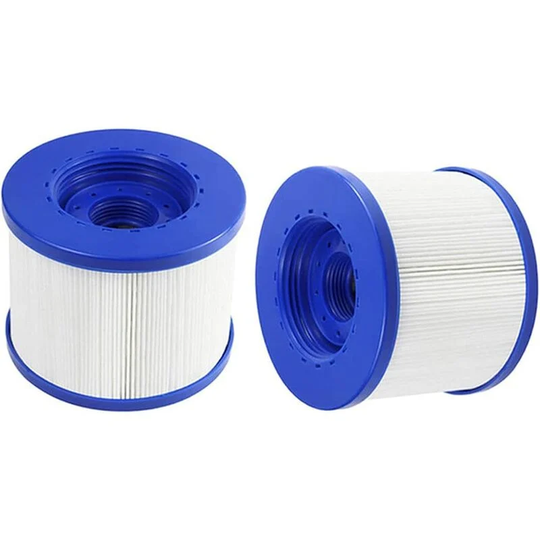 Aougo - Pack Hot Tubing Replacement Pool Filters - 104mm - Pet + Non-Woven Fabric - Compatible with Clever Spa