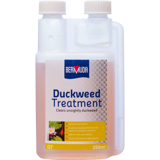 Duckweed Pond Water Treatment Safe Biological 250ml - Treats 2273 Litres - Bermuda