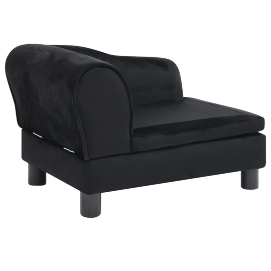 Virgilina Dog Sofa in Black