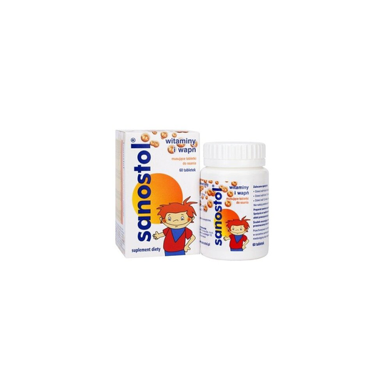 Sanostol, for children from 4 years of age, 2x30 effervescent lozenges