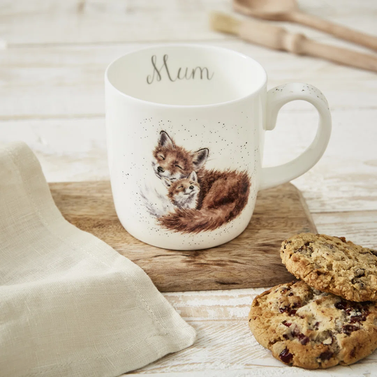 Royal Worcester Wrendale Designs Fox Large 14Oz Mug