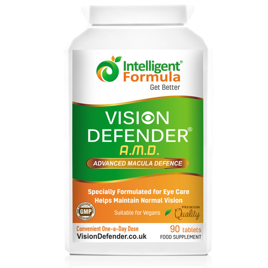 Vision Defender AMD Macular Degeneration Supplements - 90 Tablets