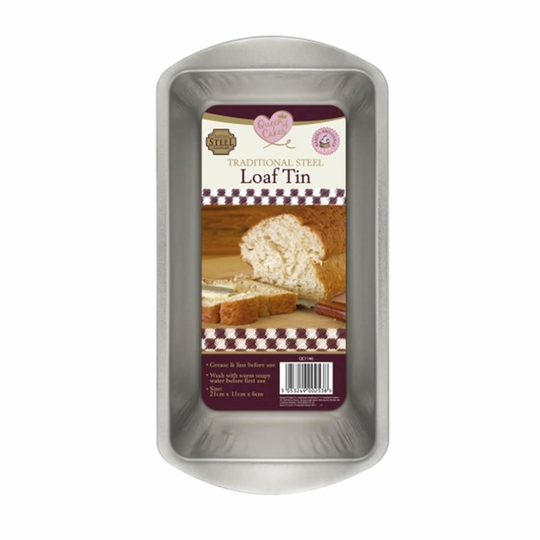 (Loaf Tin) Queens Of Cake Steel Bakeware Tins - Multiple Options