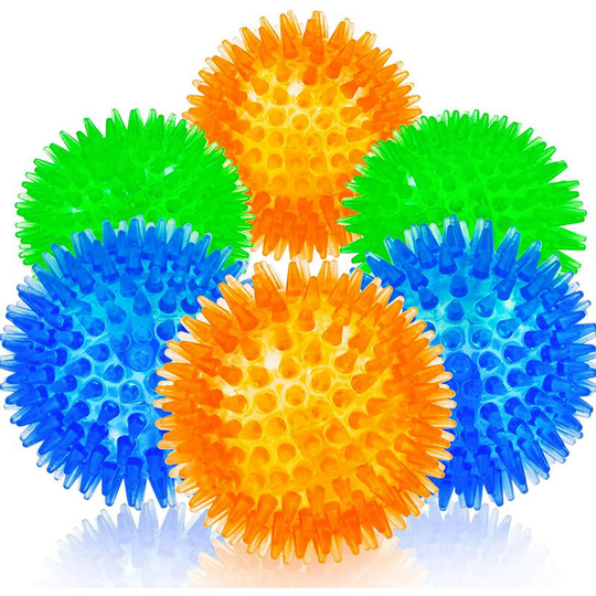 Small rubber dog fetch balls bright colors puppy toys dog toy balls dog squeaker toys small dog chew toys