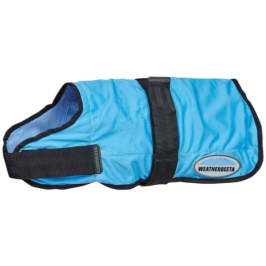 Weatherbeeta - Therapy-Tec Dog Cooling Coat (40cm) (Blue) - Blue