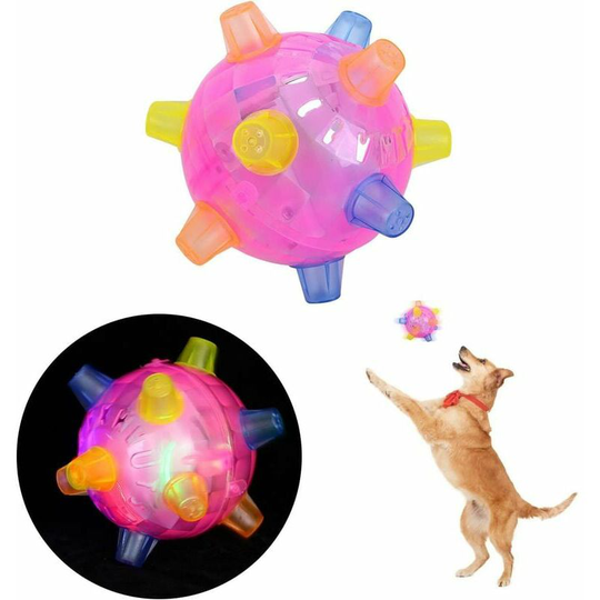 Led Jumping Ball, Pets Cats led Jumping Balls Flashing Jumping Ball for Dogs and Cats Pet -